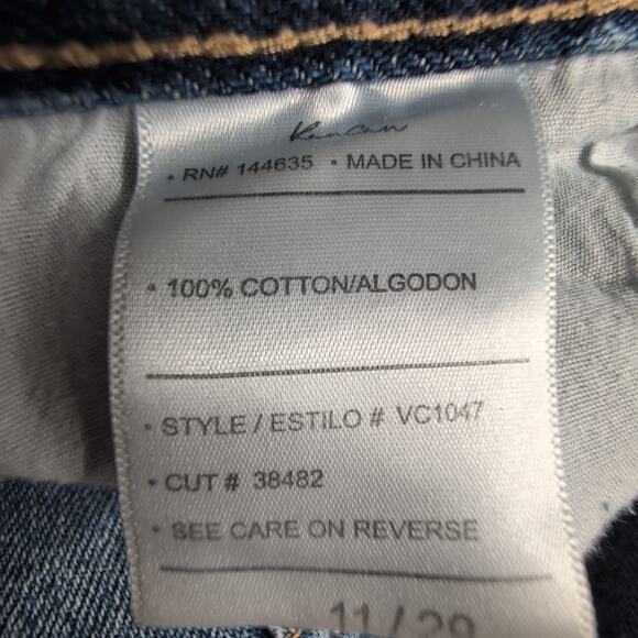 Kancan Women’s Ultra High Rise Straight Leg Jeans Light Wash Waist 32 - Picture 12 of 14